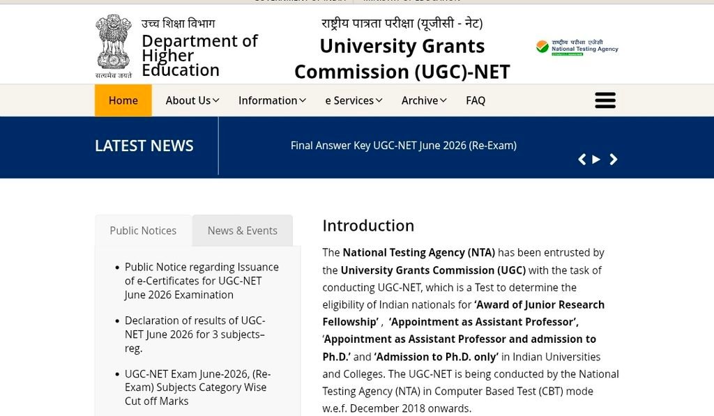 Ugc net june 2026 e-certificate pdf released: step-by-step download guide, eligibility categories & validity rules @ugcnet. Nta. Nic. In Ugc net june 2026 e-certificate pdf released: step-by-step download guide, eligibility categories & validity rules @ugcnet. Nta. Nic. In