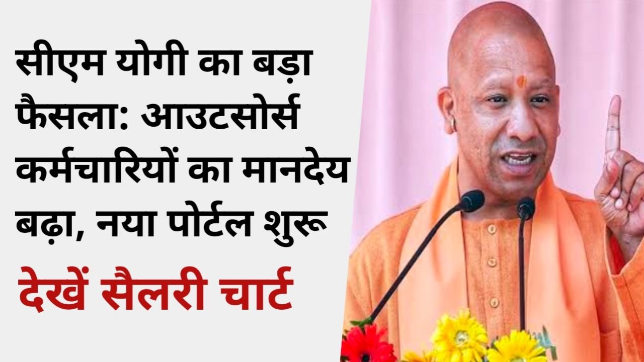 UP Outsource Employee Good News: आउटसोर्स कर्मियों को सीएम योगी की बड़ी सौगात, लांच होगा नया पोर्टल और लोगो, जानें नया मानदेय